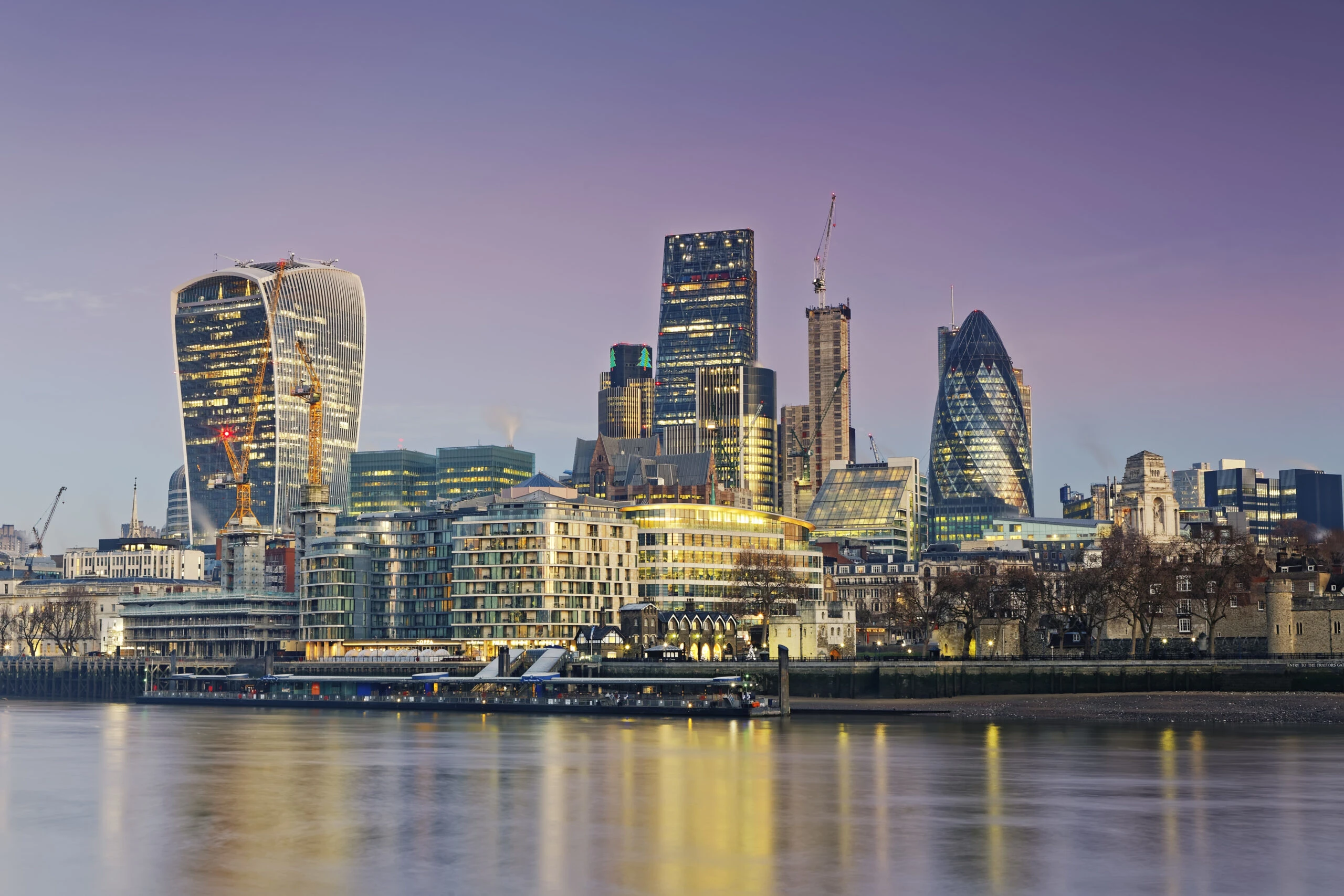 London skyline